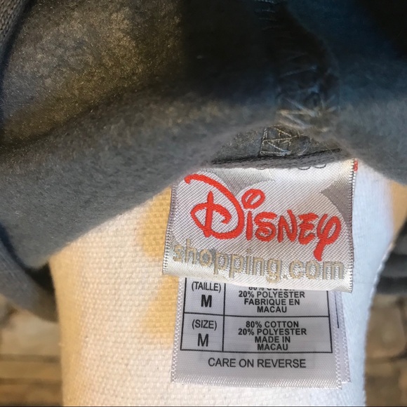 NWOT Vintage Disney Mickey Mouse Hoodie Sweatshirt - Picture 6 of 6